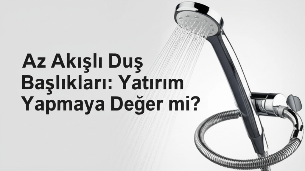 Az Akışlı Duş Başlıkları: Yatırım Yapmaya Değer mi?