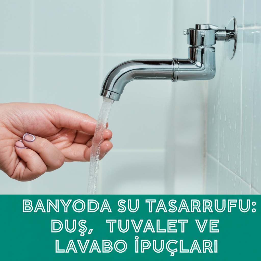Banyoda Su Tasarrufu: Duş, Tuvalet ve Lavabo İpuçları