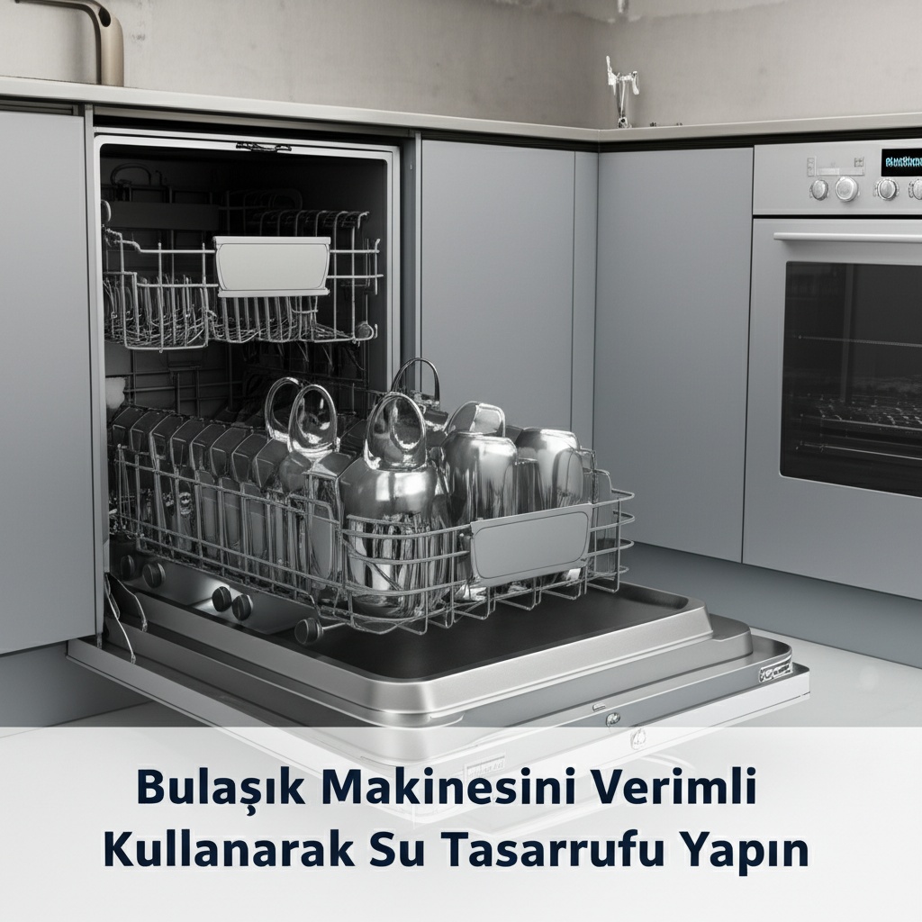 Bulaşık Makinesini Verimli Kullanarak Su Tasarrufu Yapın