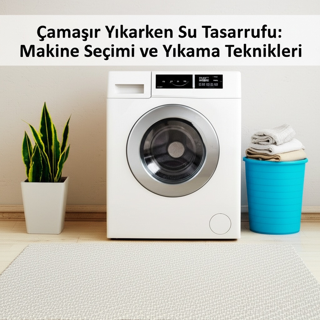 Çamaşır Yıkarken Su Tasarrufu: Makine Seçimi ve Yıkama Teknikleri
