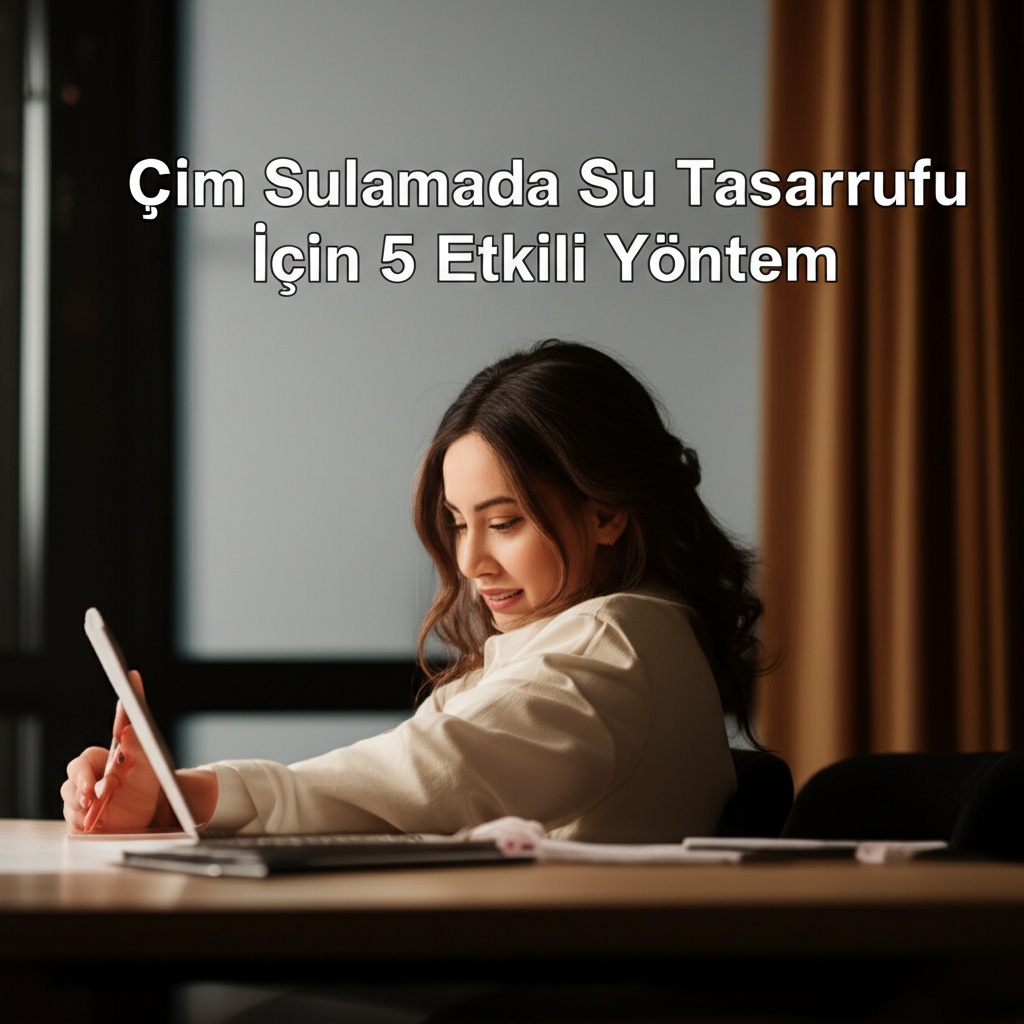 Çim Sulamada Su Tasarrufu İçin 5 Etkili Yöntem