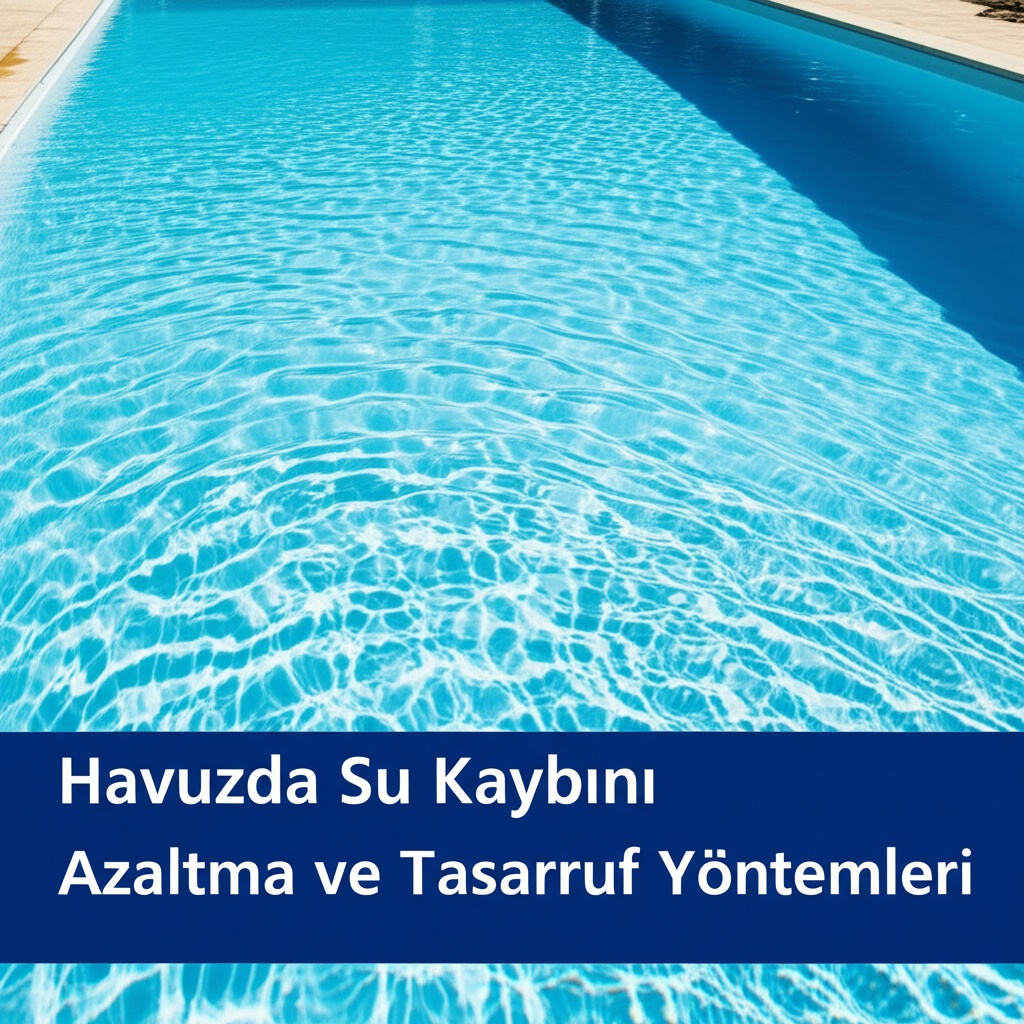 Havuzda Su Kaybını Azaltma ve Tasarruf Yöntemleri