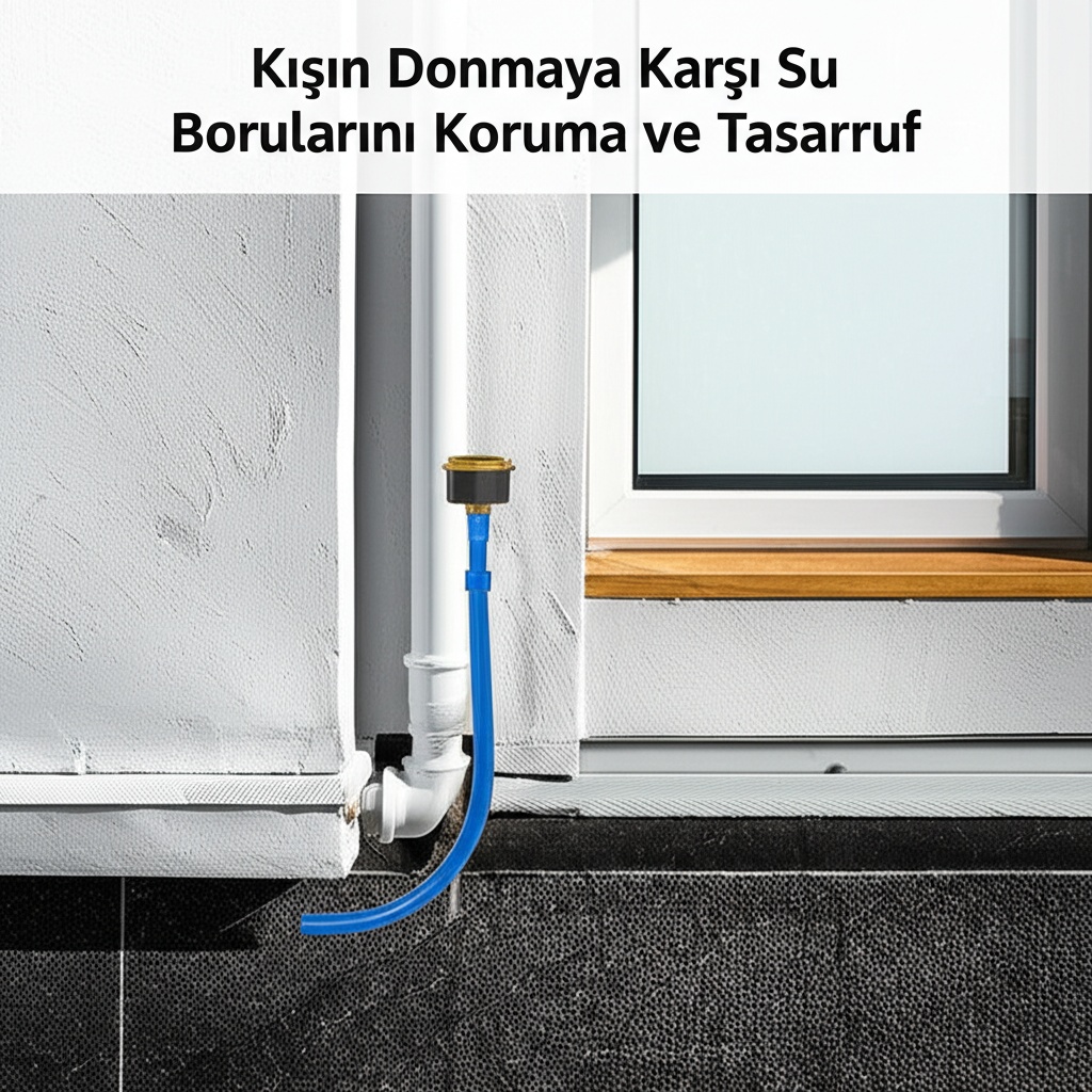 Kışın Donmaya Karşı Su Borularını Koruma ve Tasarruf