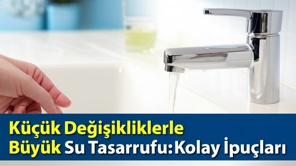 Küçük Değişikliklerle Büyük Su Tasarrufu: Kolay İpuçları
