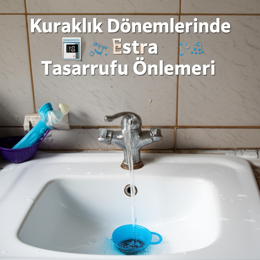 Kuraklık Dönemlerinde Evde Ekstra Su Tasarrufu Önlemleri