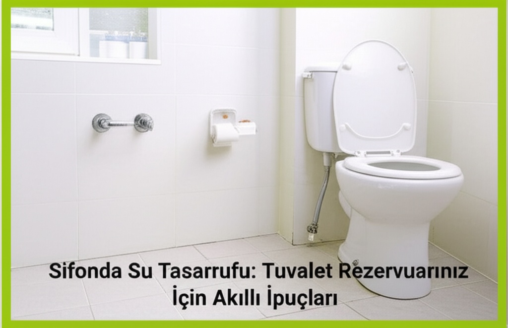 Sifonda Su Tasarrufu: Tuvalet Rezervuarınız İçin Akıllı İpuçları