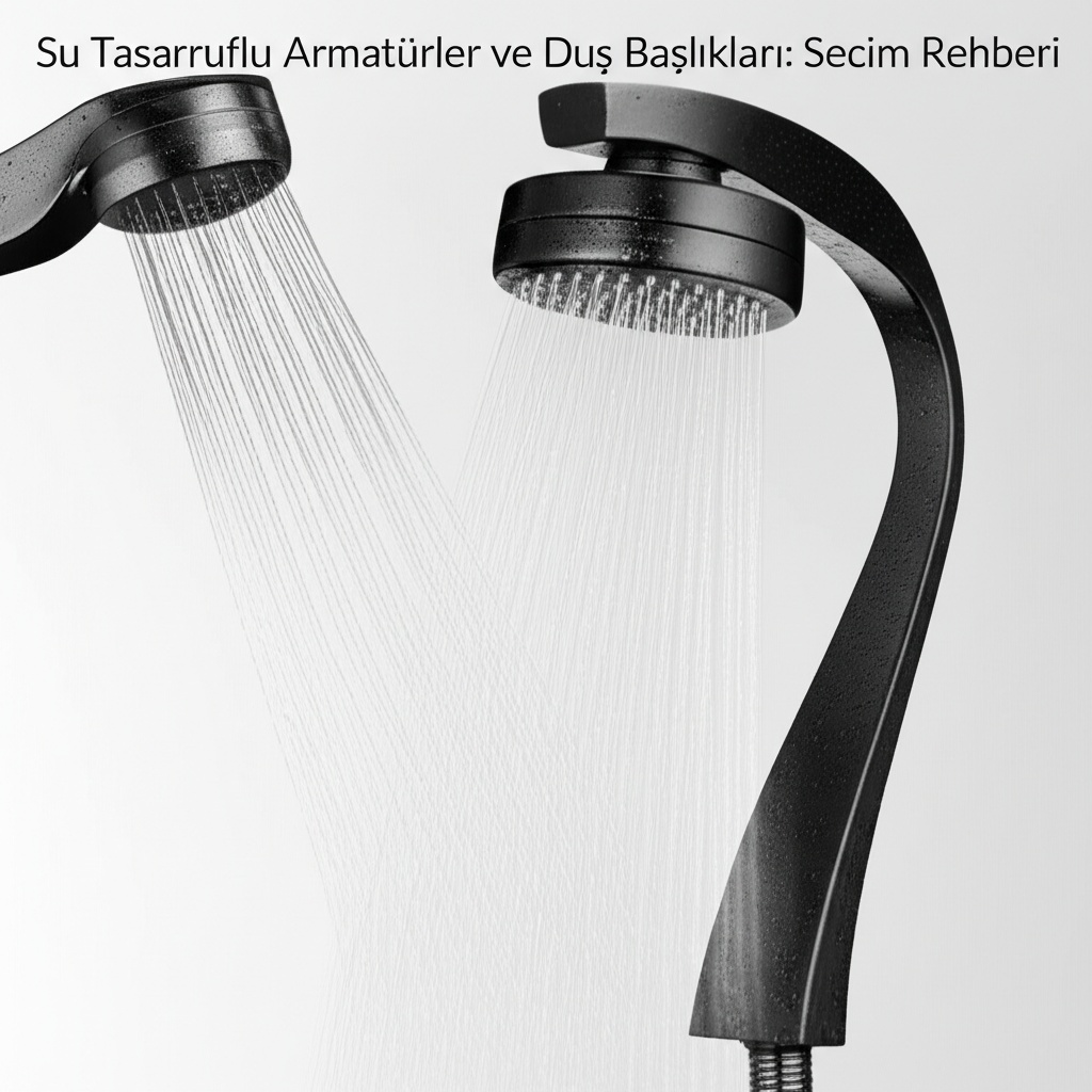 Su Tasarruflu Armatürler ve Duş Başlıkları: Seçim Rehberi