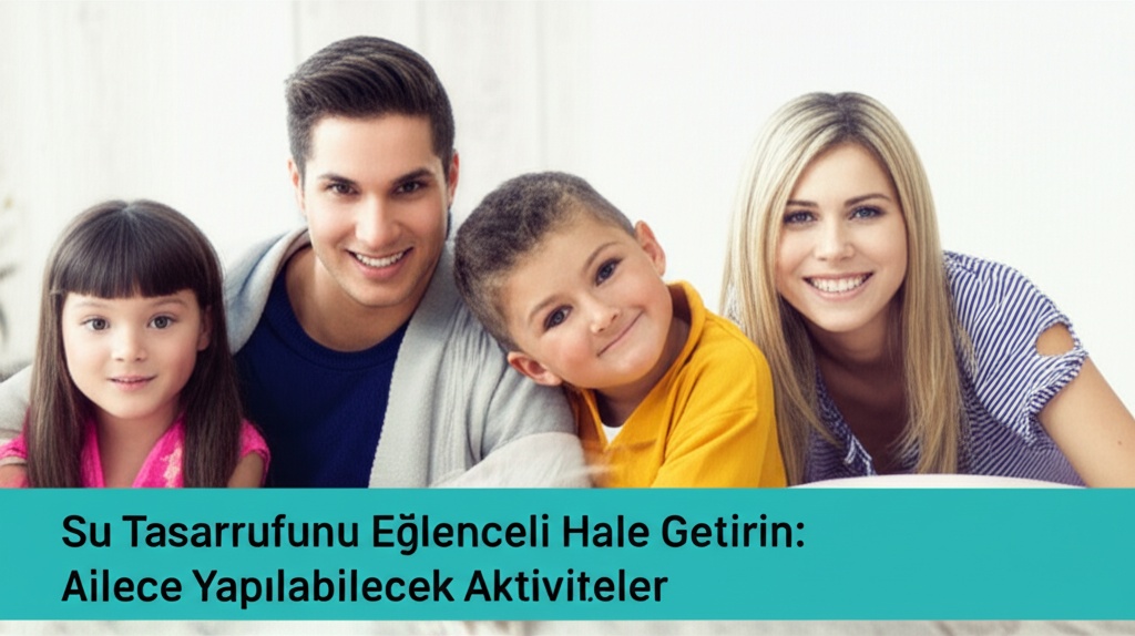 Su Tasarrufunu Eğlenceli Hale Getirin: Ailece Yapılabilecek Aktiviteler