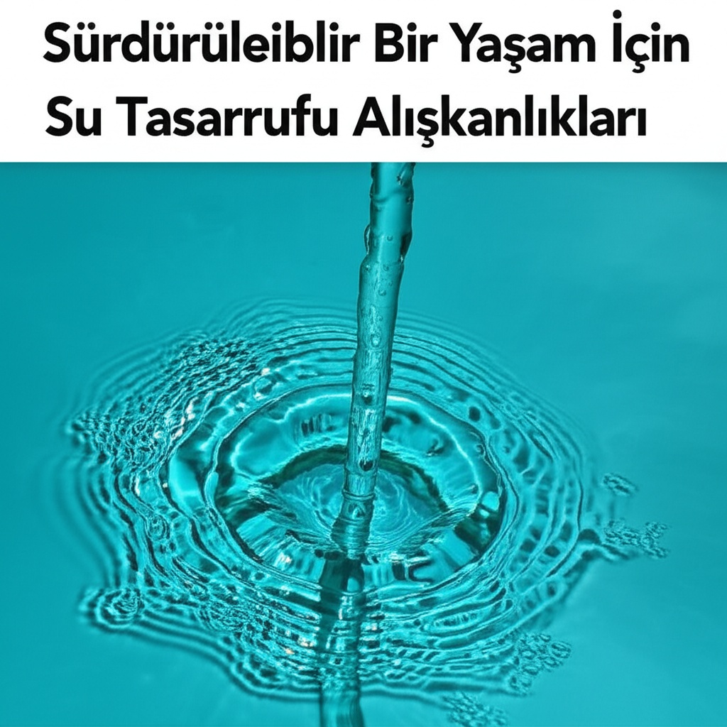 Sürdürülebilir Bir Yaşam İçin Su Tasarrufu Alışkanlıkları