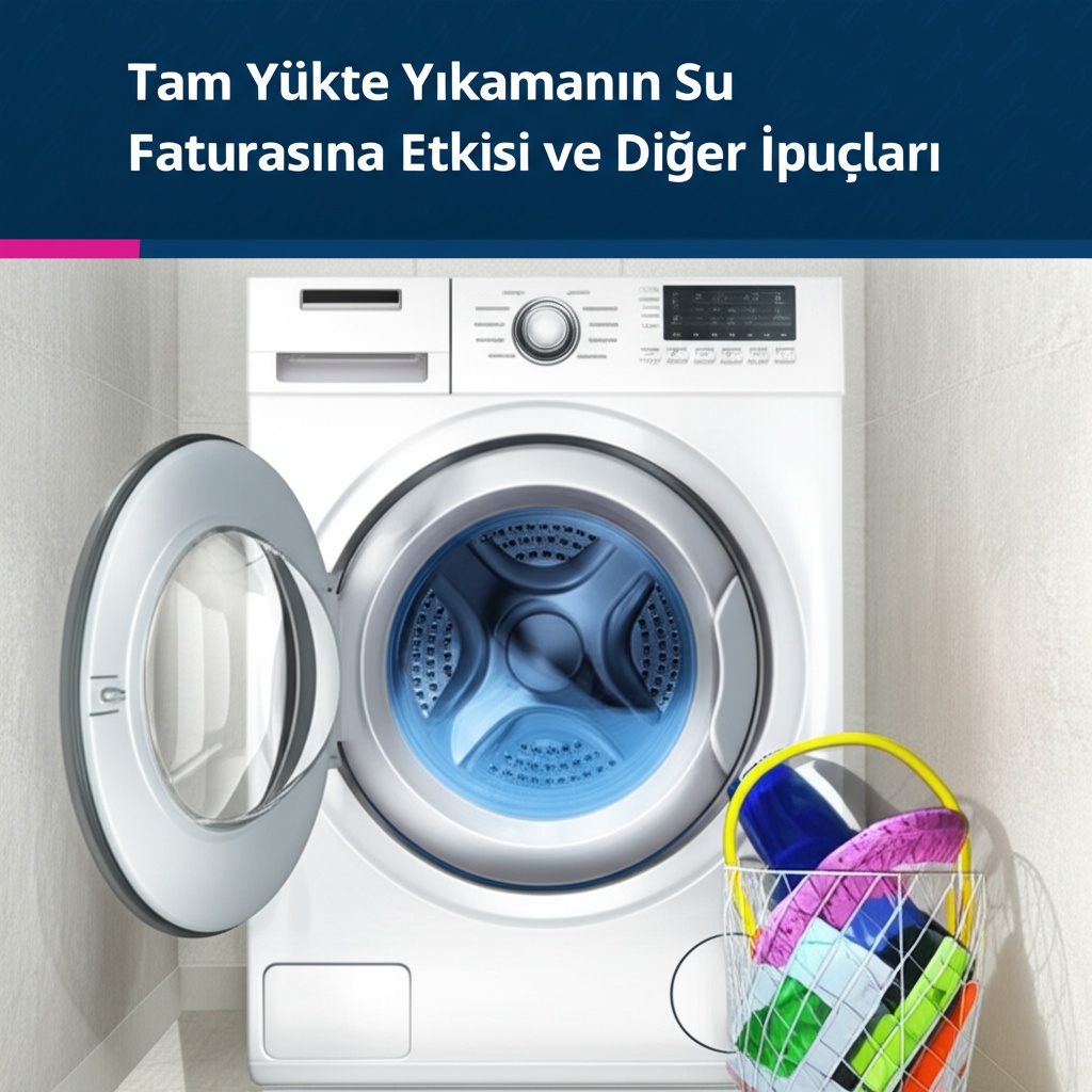 Tam Yükte Yıkamanın Su Faturasına Etkisi ve Diğer İpuçları
