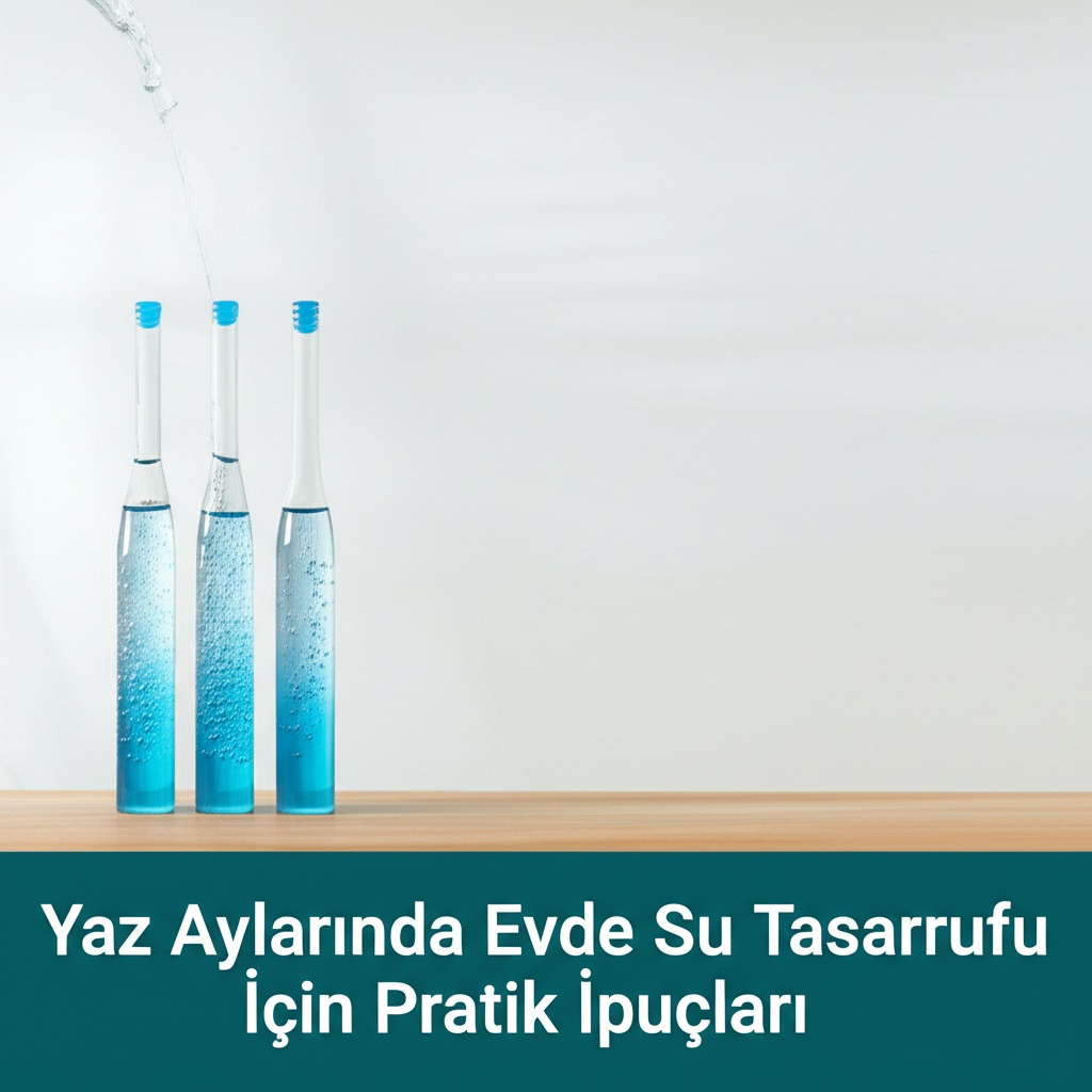 Yaz Aylarında Evde Su Tasarrufu İçin Pratik İpuçları